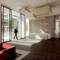 Eschborn, Loftwerk Empfang